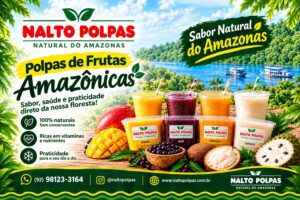Nalto Polpas Polpa de Frutas 100% Natural