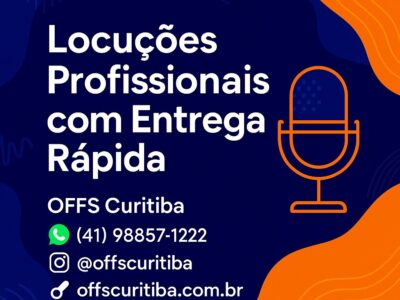 Locuções Profissionais Humanas com Entrega Rápida – A Voz que Conecta Sua Marca ao Seu Cliente