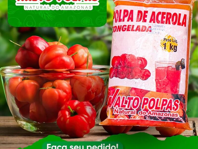 Polpa de Acerola Nalto Polpas