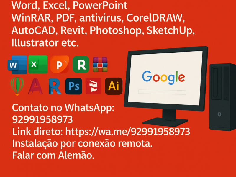 formatação de pc ou notebook