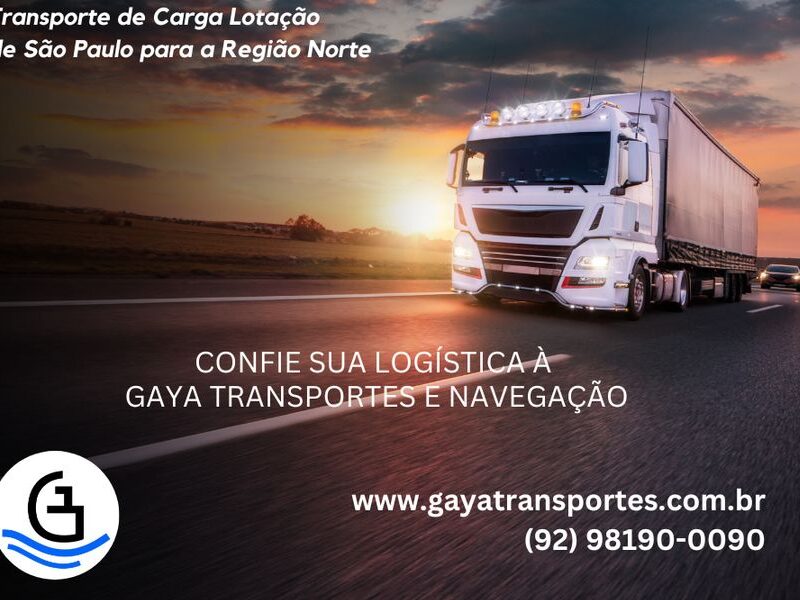 Gaya Transportes: Sua Carga onde Você Precisar
