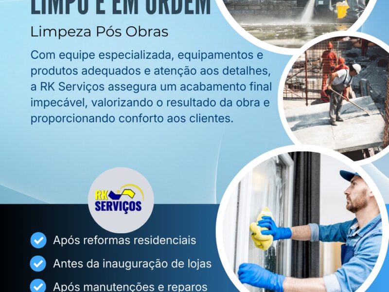 Limpeza Pós Obra