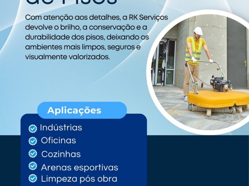 Limpeza e Tratamento de Pisos em Manaus