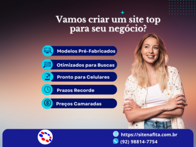 Vamos criar um site TOP para o seu negócio em Manaus