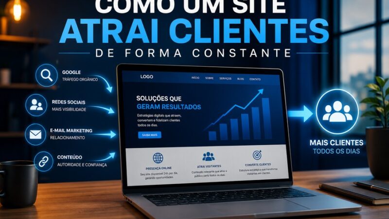 Criar um Site que Atrai Clientes Todos os Dias: O Guia Completo para Transformar seu Site em uma Máquina de Vendas 1 Criar um Site que Atrai Clientes Todos os Dias: O Guia Completo para Transformar seu Site em uma Máquina de Vendas
