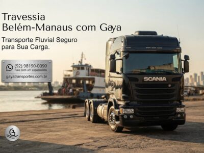 Transporte Fluvial Belém-Manaus: Segurança e Eficiência com a Gaya Transportes