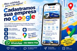 Quer Sua Empresa no Google? Apareça para quem está procurando!
