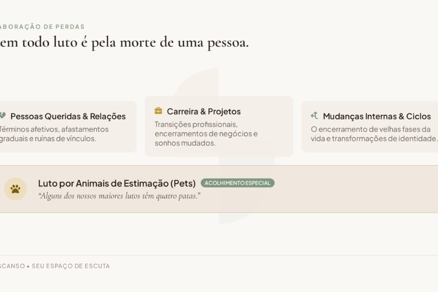 Psicanálise e Parapsicologia Descanso - O seu espaço de escuta