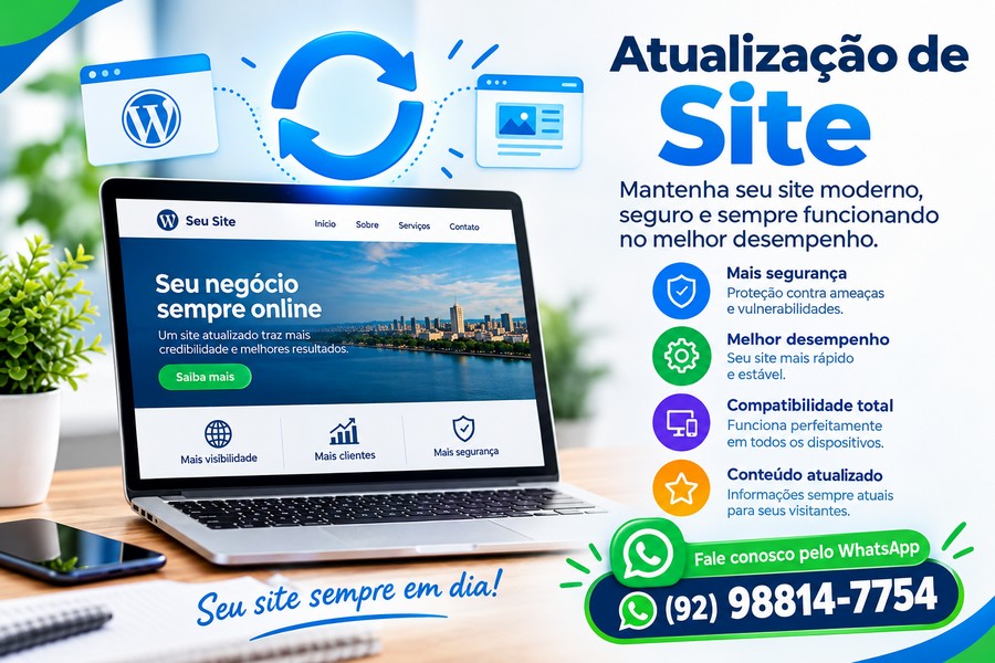 Seu site está atualizado?