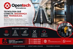 OpenTech Elevadores - Segurança e Qualidade
